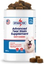 Tear Stain Soft mastigar Suporta Cães Cuidados Oculares Melhorado com Lutein Omega-6 Omega-3 Cranberry Extract Ajuda a eliminar manchas Tear Lubricates Olhos e Suporta Sistema Imune de Alergias