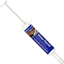 Mostrar Cavalo. Pasta calmante sem ervas para cavalos. L-Triptofano, vitaminas e minerais para ajudar a manter calma, compostura focada durante eventos e transporte. Seringa Easy-Dose. 1.2 Oz. USA-Made.