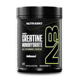 NutraBio Puro Micronizado Creatina Mono-hidratado em pó Suplemento, sem sabor, (1000 g) - Suporta Bulk Muscle Energia, Recuperação e Força - HPLC Testado Creatina em pó Suplemento para homens e mulheres