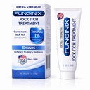 FungINIX tratamento de coceira Jock - alivia coceira, queima, escaldamento, e chafing, tratamento natural anti coceira com tolnaftato, creme tópico agradável (1 onça)