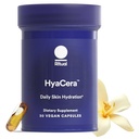 Ritual HyaCera Skin Supplement for Wrinkle Support, with Hyabest® and Ceratiq® for Skin Hydration Support, Hyaluronic Acid, Glicolipids, Ceramidas, Gluten Free, Non GMO, Vanilla Essence, 30 Day Supply