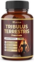 Tribulus Terrestris Suplemento para homens e mulheres, 5 meses de abastecimento com Ashwagandha, Panax Ginseng, Saw Palmetto, Maca, Shilajit, 150 Conde