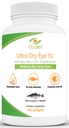 Formulado para ajudar a aliviar os olhos secos, comichões - 1700mg Triglicérido Omega-3 + EPA & DHA, Lutein, Zeaxantina, B12, D3-60 Servões (Ultra Dry Eye, UDETG - 2 Mês)