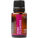 Fusões da natureza Flores cor de rosa, 100% Puro e Natural Mistura de óleo essencial para aromaterapia e uso tópico, .5 Fl Oz (Pacote de 1) (15 mL)