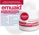 emuaid EMEAIDMAX Pomada para Pele Comichão, Tratamento de Máxima Força para Pé de Atleta, Psoríase, Coceira de Jock, Erupção cutânea, Eczema, Soros Frios, Blisters e Infecção de Levedura 2 onças