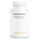 Superesmart - Super Curcuma 1000mg por dia (Alta Absorção) - Patenteado Meriva Curcuma - Fitossoma de Curcumina □ 60 Cápsulas Vegetarianas - Não-GMO