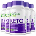 Rize labs - - Trim Life Labs Keto Cápsulas - Pílulas de perda de peso - Suporte Fórmula de força máxima, Keto+ACV Suplemento (300 Cápsulas)