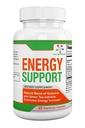 Spectra Vitaminas Suporte Energia Natural 30 Cápsulas - Cápsulas Guaraná - Extratos de Vitamina B12 - Extratos de Chá Verde e Guaraná - Suplementos de Energia Citrulina com Energia Natural