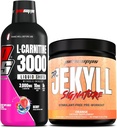 PROSUPPS L-Carnitine 3000 Estimulante Free Liquid Shots (31 Servings, Berry) e Mr. Hyde Signature Series pré-treino Energia Powdered Drink (30 Servings, Orange)