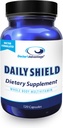 Medic's Advantage Daily Shield Multivitamin with Green Tea Extract & Bilberry 120 Não-GMO Cápsula Suplemento Antioxidante para Combater Danos Radicais Grátis & Suporte Sistema imunológico