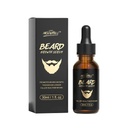 Óleo de crescimento de barba com cafeína de biotina, estimulante soro de crescimento de barba para o tratamento do cabelo facial, promover o crescimento do cabelo para os homens Full Masculine masculina grosso macho presente