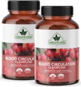 Circulação sanguínea 600mg Suplemento - 300 Cápsulas - com Hawthorne, Ginger, Castanha de Cavalo, Açougueiros Broom, Cayenne, Diosmin