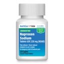 HealthCareAisle Naproxen Sódio, 220 mg - 225 caplets - Cefaleia Reliever Dor, Até 12 horas de alívio