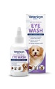 Vetericyn Plus Lave os olhos do cão e do gato; gotas dos olhos para cães e gatos para enxaguar e acalmar as irritações dos olhos, limpador de manchas do cão, seguro para todos os animais. 3 Onças