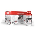 5% Nutrition Rich Piana Pump Shot Liquid Glicerol Nitric Oxide Booster, Stim Free Pré-treino de 20.000 mg com bombas S7, Hidração, Fruit Punch Flavor (12 Pack Caddy)
