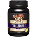 Total de Barlean Omega 3 6 9 Softgels, Suplemento de óleo de peixe misturado com Borage e óleo de linhaça, 1.000 mg Omegas ALA, EPA, DHA e GLA para suplementos de apoio conjunto e saúde do coração, 90 contagem