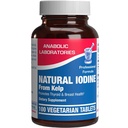 Sea Kelp Iodine Supplement - Clinical Grade Enhanced Iodine Supplement for Women and Men for Energy Metabolism and Thyroid Support - High Absorção Vegetariana Não-GMO Small Tablets (100 Servings)