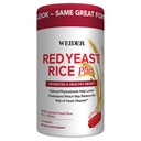 Weider Red Yeast Rice Plus 2-Pack com Phytosterols 1200 mg por 2 comprimidos (240 comprimidos X 2)