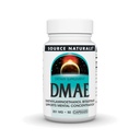 Fonte Naturals DMAE, Bitartarato de Dimetilaminoetanol - Suporta Concentração Mental - 50 Cápsulas