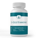 Ingredientes originais puros L-Glutamina Naturalmente Fonte Aminoácido, Não-GMO e Gluten-Free (100 Cápsulas)