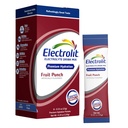 Eletrolitos eletrolitizados em pó pacotes, Fruit Punch 8 Pack, Pacotes de hidratação em pó para desidratação e reidratação, Pós-workout Flavored Hydrating Drink Mix, Gluten Free Daily Water Enhancer Sticks