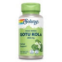SOLARAY Gotu Kola 450mg - Centella Asiatica Herbal Supplements - Gotu Kola Cápsulas feitas com todo o aerial para apoio ao bem-estar poderoso - Vegan, Não-GMO, Verificado Lab, 60-Day Garantia, 100 Servings