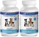 PET SUPLEMENTS & NUTRITION LLC Gas Treats - Dog Digestive AID PROBIOTICS - Natural Approach - Solução para mau hálito e gás - Contra Diarréia - acidophilus para cães - 2 Garrafas (120 Doces)