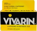 Vivarin Caffeine Alertness Aid, Tablets 40 ea (Pacote de 6)