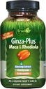 Irwin Naturals Ginza Plus Endurance, Energia, Balance Dietary Supplement Liquid Gel Caps, 75-Count Garrafa