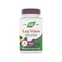 Via da natureza Leg Veins, Suporta saudável Leg Vein Força*, 6-Herb mistura, Extrato de castanha de cavalo e Dandelion Suplemento, Glúten livre, 60 Cápsulas Vegan (Pacote de Maio Vary)
