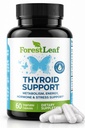 Apoio da tireóide para mulheres e homens com iodo - Energia, Foco e Power Suplemento da tireóide - Todos Complexo Natural de Minerais e Vitaminas com B12, Zinco, Selênio, Ashwagandha - 60 Cápsulas Vegetarianas