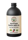 BioNatal Egípcio Black Seed Oil – Frio Pressionado Nigella Sativa Produzindo Black Cumin Seed Oil, não refinado e não filtrado, alto TQ até 1,15% – Suporta Sistema Imune, Digestion & Joints 16oz Glass