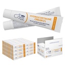 Dynarex Hydrocortisona Creme - Topical Anti-Itch Hydrocortisona Pomada para alívio temporário de coceira de pele menor, erupção cutânea, irritação - 72 - 1 oz Tubos