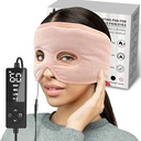 Máscara de alívio de pressão do Sinus de calor úmido com 3 configurações de calor, extra grande placa de aquecimento facial para olhos, Sinusite, enxaqueca hormonal, alívio da dor de cabeça de tensão