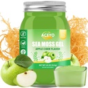(18 OZ) Irish Sea Moss Gel orgânico Raw Vegan Apple Flavor 102 Vitaminas e minerais Selvagens Colhidas Não-GMO Imune defesa reforço tireóide Digestivo Suporte