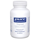 Encapsulamentos puros Complexo de suporte da tireóide - Suporta saúde da tireóide* - Infusão antioxidante - com Ashwagandha & Iodine - Não-GMO & Vegetarian - 120 Cápsulas