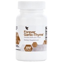 Viver para sempre - Para sempre Alho-Líquido - Cardiovascular & Imune Suporte com 10mg Extrato de Alho e 50mg Thyme Leaf Powder - Odorless Softgel, Gluten-Free - 100 Softgels