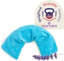Quentes Hot-Pak, Microwavable Neck Wrap - Aquecimento & Refrigeração Plush Pad para acalmar a relaxação - Pesado & aquecido Pescoço mais quente com lavanda perfumada - Microwave Heat Pad para dores e dor - Azul