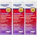 Equate Hydrocortisona Intense Healing Cream, 2 onças, 1 Percent Intensive Healing Formula, Itch Relief for Bug Bites, Eczema, Psoríase, Hera Venenosa, Carvalho e Sumac, 2 onça (Pacote de 3)