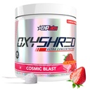 EHP Labs OxyShred pré-treino em pó - pré-treino em pó com L Glutamina e Acetil L Carnitina, Energia Boost Drink - Explosão Cósmica, 60 Servings