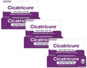 Cicatricure Face & Body Advanced Scar Gel, Scar Gel para Cicatrizes Velhas e Novas, Fades Stretch Marks Away, Cirurgica Scars, Lesões, Queimaduras, para Adultos & Crianças, 1 oz (28g), 3 Pack