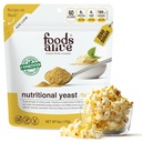 Alimentos Alive Não-Fortificado Premium Nutricional Levedura Flakes, 6 onça Não fortificado vegan queijo em pó tempero