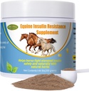 Suplemento de Resistência à Insulina para Cavalos,Cavalos Suportadores com Níveis Elevados de Insulina,Laminite,Síndrome de Cushing,Pés Dor Crônica,Voltar à Pastura,0,44 lbs