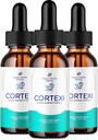 Cortexi Tinnitus Ear Drops - Cortexi 24, Cortexi Liquid Drops, Cortexi Reviews, Cortexi Drops for Ear Alief (3 Pack - 180 ML)