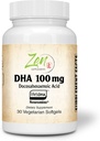 Zen Supplements - Neuromins DHA 100 Mg - Vegan & Algae Fonte DHA Supplement Supplement Supplement Supplement Supplement Supplement Supplement Supplement Supplements Supplements Supplements Supplements Supplements Supplements Oye Health, Heart Health, and Optimal Wellness 30-Vegcaps
