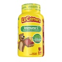 L'il Critters Kids Imune C Gummy Supplement com Vitamina C, Zinco e Vitamina D3 para apoio Imune, 190 ct (95-190 dia de fornecimento), 4 deliciosos sabores da marca de vitamina Gummy número um da América