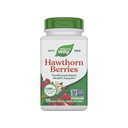 Nature's Way Herbal Hawthorn Berries, Apoio tradicional à saúde do coração*, 100 Cápsulas Vegan (Pacote Maio Vary)