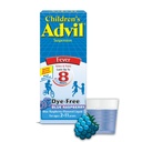 Suspensão Advil Infantil (4 fl. oz, Framboesa Azul-Flavored), 100mg Ibuprofeno Redutor de Febre / Relíver Dor, Medicina da Dor Líquida, Idades 2 –11