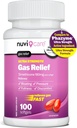 Alívio de Gás Ultra Força - Simethicone 180mg Softgels - Anti Gás e Bloating Alívio - Compare com o Ingrediente Ativo em Pílulas Anti Gás de Phazyme - Alivio de Gás Estômago para Adultos (100 Contagem)