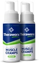 Theraworx Alívio para Cães Músculos Espuma Espuma Muscular de Atuação Rápida Spasm, Perna Dores com Sulfato de Magnésio - 7.1 oz - 2 Contagem
